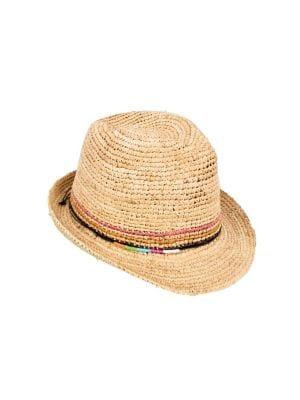 Peter Grimm Opal Straw Fedora