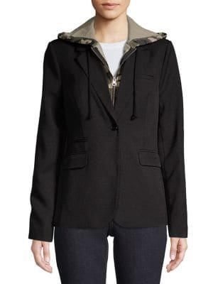 Design Lab Classic Hooded Jacket