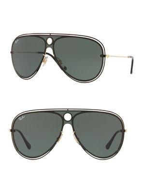 Ray-ban 132mm Aviator Shield Sunglasses
