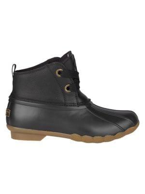 Sperry Saltwater 2-eye Leather Booties