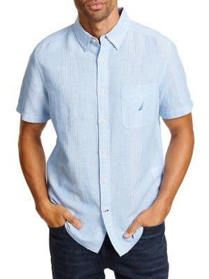 Nautica Logo Button-down Shirt