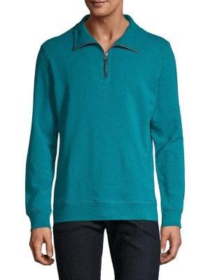 Surfsidesupply Quarter-zip Stretch Sweatshirt