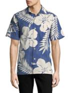 Tommy Bahama Hialeah Hibiscus Floral Short-sleeve Button Down