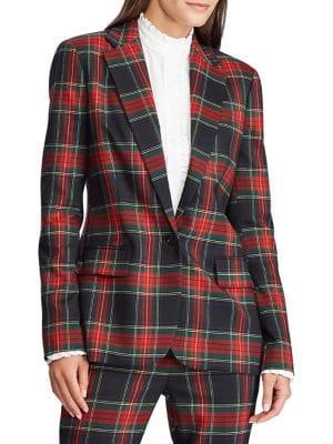 Lauren Ralph Lauren Tartan-print Blazer