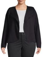 Nic+zoe Plus Tux Open-front Jacket