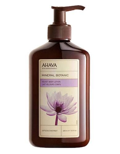 Ahava Mineral Botanic Lotus And Chestnut Velvet Body Lotion