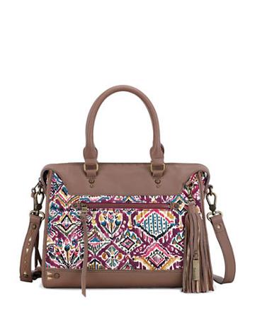 Sakroots Seni Fringed Leather Satchel