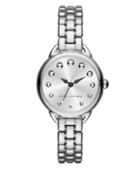 Marc Jacobs Betty Sunray Dial Stainless Steel Bracelet Watch, Slmlg28ssbrcwhdi