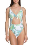 Soluna One-piece Cut-out High-rise Swimsuit