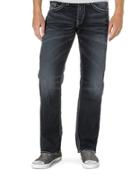 Silver Jeans Zac Dark Wash Straight Leg Jeans