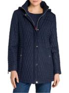 Olsen Quilted Hooded Car Coat