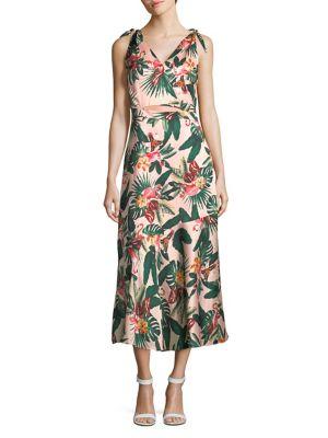 Sam Edelman Printed Self-tie Dress