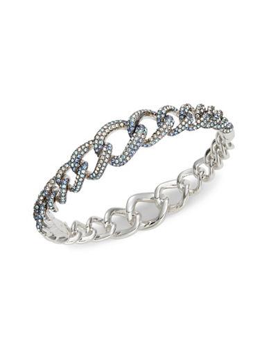 Nadri Crystal Pave Chainlink Bangle Bracelet
