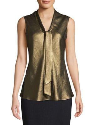 Nipon Boutique Metallic Sailor Blouse
