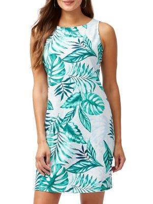 Tommy Bahama Mo'orea Monstera Sheath Dress