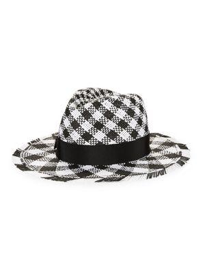 Kate Spade New York Breezy Gingham Trilby Hat