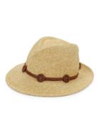 Kathy Jeanne Woven Straw Panama Hat