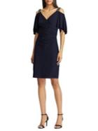 Lauren Ralph Lauren Beaded Strap Cocktail Dress
