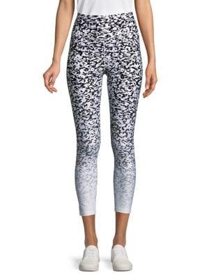 Calvin Klein Performance Lynx-printed Ombre Leggings