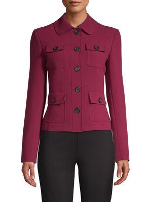 Karl Lagerfeld Paris Button-front Jacket