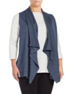 Calvin Klein Performance Plus Drape-front Vest