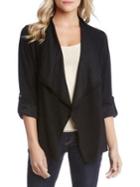 Karen Kane Roll-tab Drape Jacket