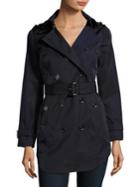 Michael Kors Cotton-blend Double-breasted Trench Coat