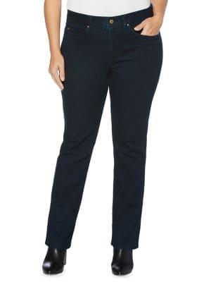 Rafaella Plus Straight-leg Jeans