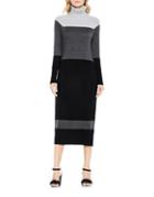 Vince Camuto Color Blocked Sweater Dress