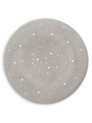 Vince Camuto Embellished Wool Beret