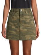 Lucky Brand Old Favorite Camo Denim Skirt