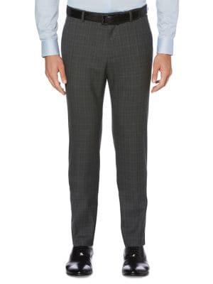 Perry Ellis Slim-fit Washable Dress Pants