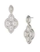 Anne Klein Crystal Sparkling Drop Earrings