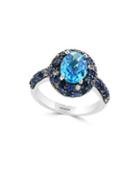 Effy Sapphire And Blue Topaz Ring