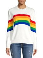Design Lab Rainbow Sweater
