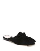 Fergie Bow Suede Mules