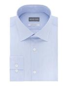 Michael Kors Regular Fit Airsoft Stretch Stripe Dress Shirt