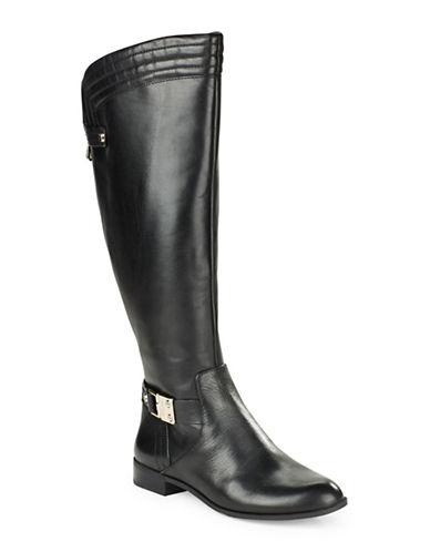 Anne Klein Kaydon - Wide Calf Leather Boots