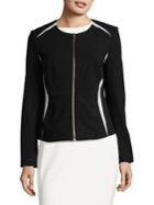 Calvin Klein Long-sleeve Center Zip Jacket