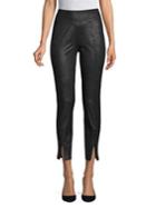 Highline Collective Zip-cuff Faux Suede Leggings