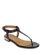 Marc By Marc Jacobs Studded Heel T-strap Sandals
