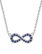Lord & Taylor Sterling Silver Infinity Pendant Necklace