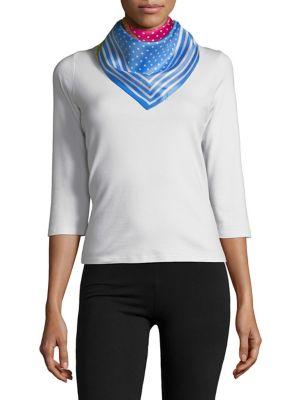 Echo Dotty Silk Square Scarf