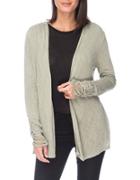 B Collection By Bobeau Camille Textured Open-front Cardigan
