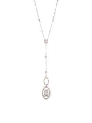 Jenny Packham Crystal-embellished Y-necklace