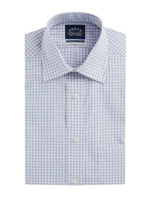 Eagle Cardinal Check Cotton Dress Shirt