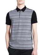 Calvin Klein Multi Stripe Cotton Shirt