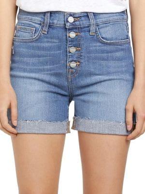 Sanctuary Fearless High-rise Denim Shorts