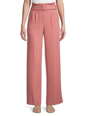 Miss Selfridge Belted Wide-leg Pants