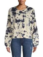 Le Lis Tie-dyed Sweatshirt
